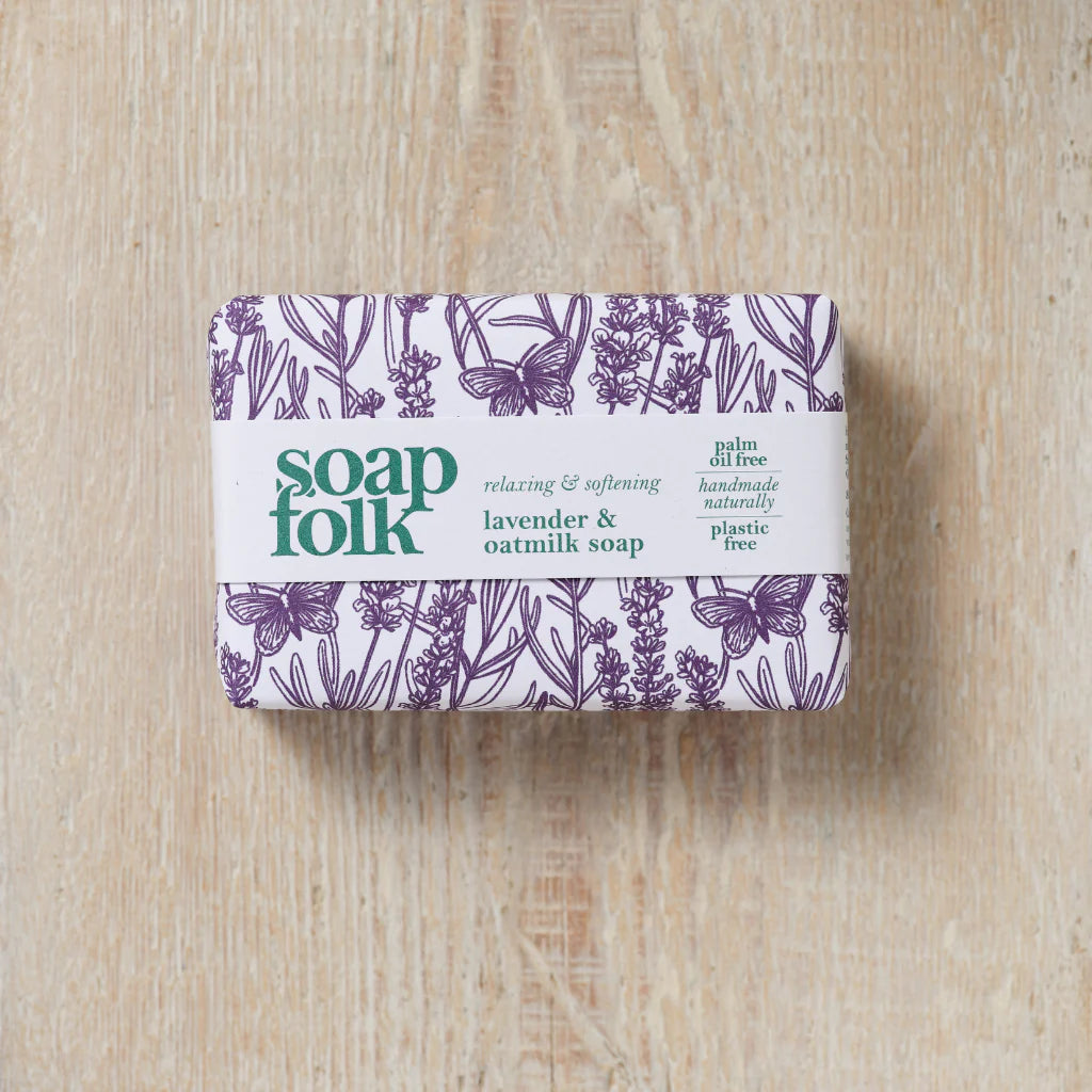 Soap Folk Lavender & Oatmilk Soap