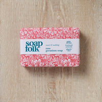 Soap Folk Rose Geranium
